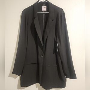 NWT crepe blazer
